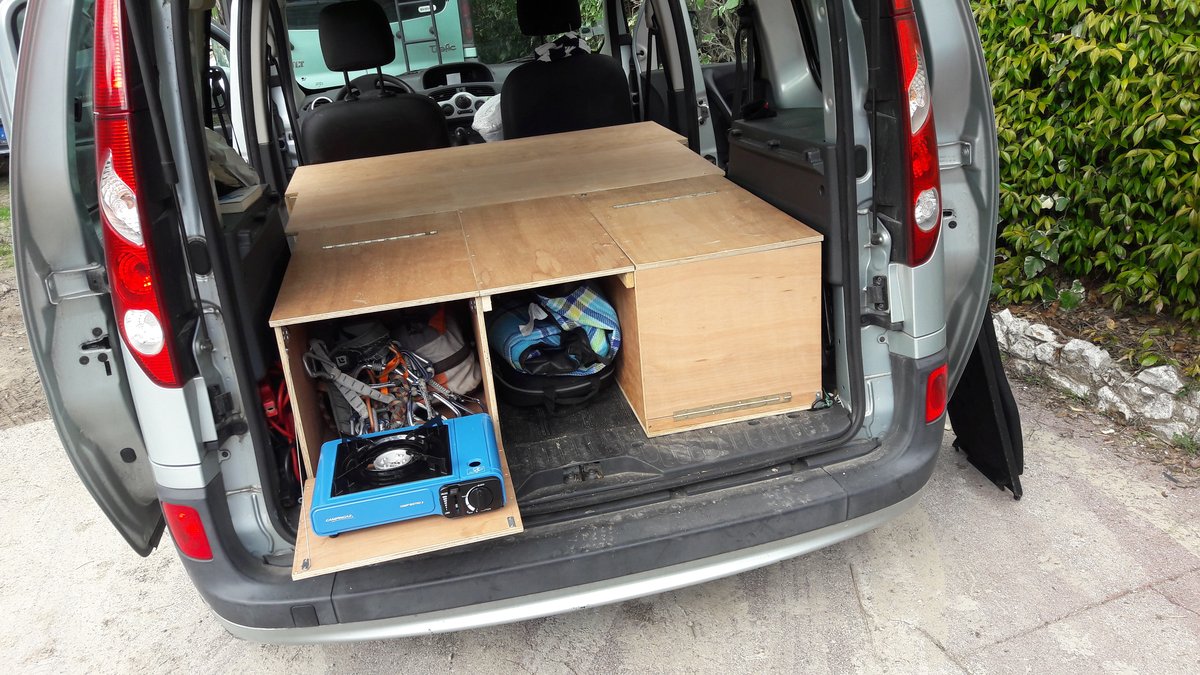 [DIY] Aménagement pour Kangoo II