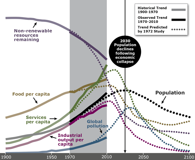 Les limites de la croissance dans un monde fini 